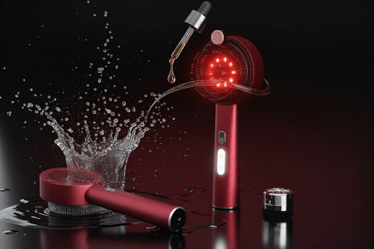 DreamLux™ HairLux-Cepillo de Terapia LED y Masaje Capilar