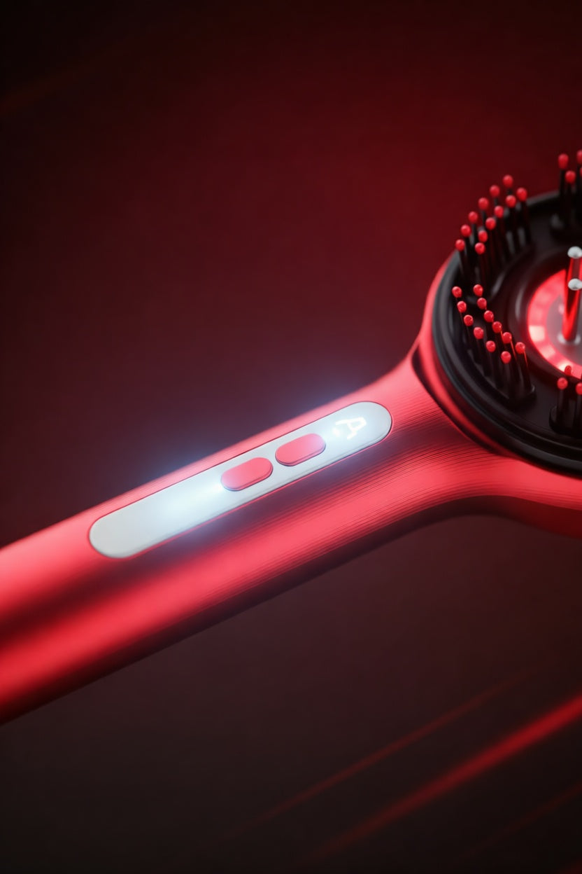DreamLux™ HairLux-Cepillo de Terapia LED y Masaje Capilar